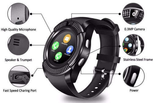 techcomm v8 smart watch